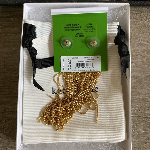Kate Spade Glimmer Shimmer Statement Earrings - Picture 4 of 6